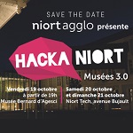 hackathon Hackaniort musées 3.0 niort logo